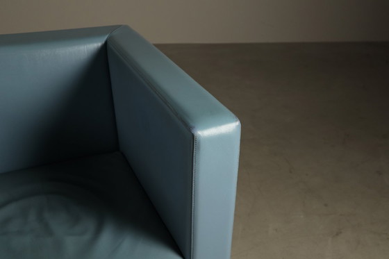 Image 1 of Pair of "Moji" Armchairs by Shigeru Uchida for Poltrona Frau, Italy