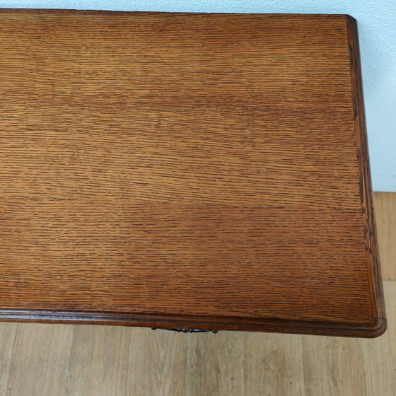 Image 1 of Vintage Landelijke sidetable bureau kaptafel tv-meubel make-up tafel