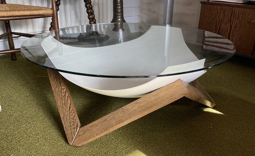 Space age coffee table
