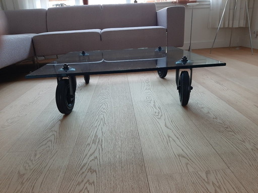 Tavolino Tavola con Ruote, Fontana d'Arte