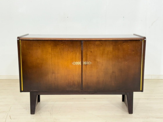 Image 1 of Beautiful vintage 2-door chest of drawers, cabinet, living room cabinet, sideboard