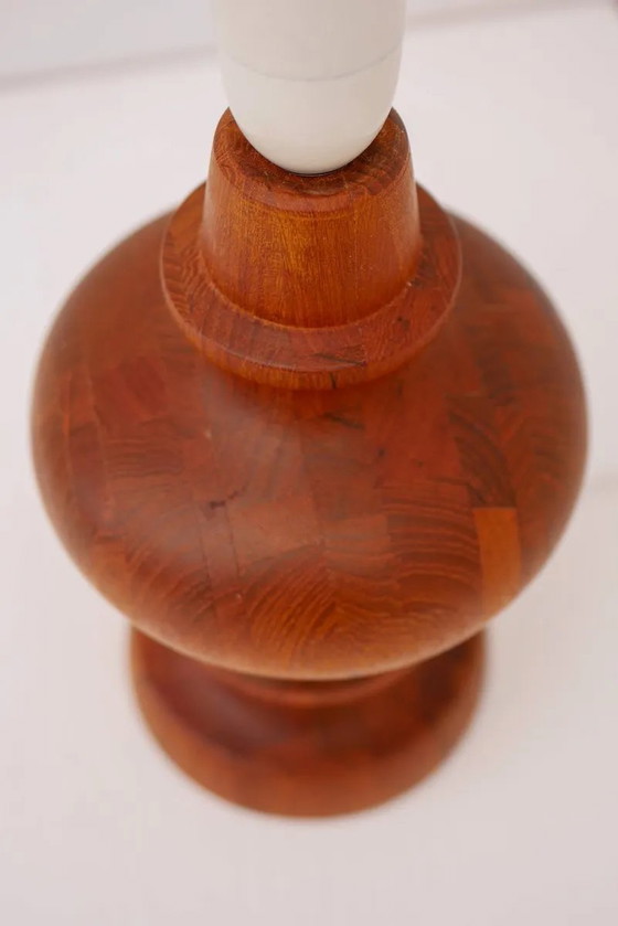 Image 1 of Mid-century modern Scandinavian oak table lamp from Möllers