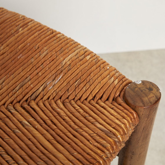 Image 1 of Charlotte Perriand Bauche Nr. 19 Stühle, Frankreich, 1950er Jahre