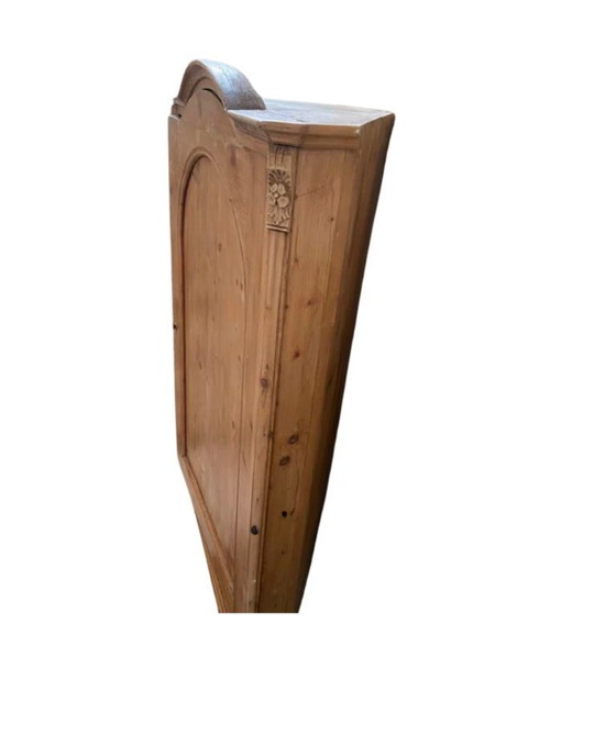 Image 1 of Biedermeier Corner Cabinet - Stylish and Space-Saving