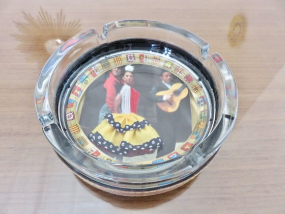 Image 1 of Een paar "kitsch" asbakken, Spanje, 1970