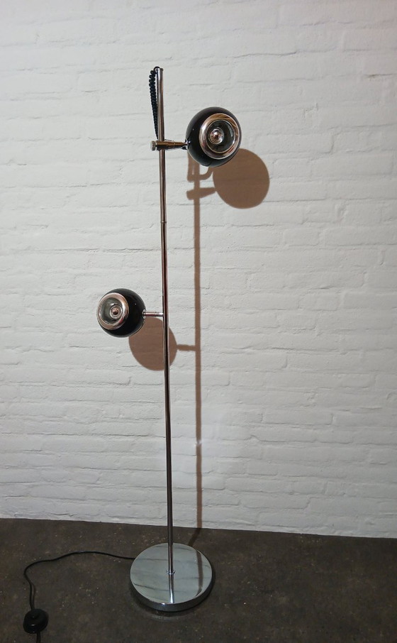 Image 1 of Lampadaire boule rétro Leimotiv