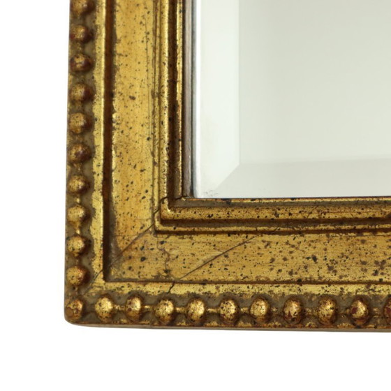 Image 1 of Vintage Gouden Deknudt Spiegel Facetgeslepen 78cm