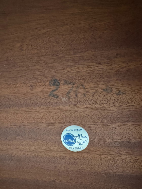 Image 1 of Johannes Andersen Couchtisch für CF Christensen – Dänisches Design mit versteckter Funktionalität