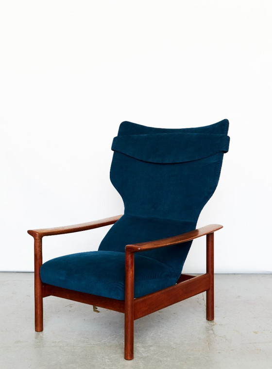 Image 1 of Rock Royal fauteuil met voetenbankje van Sven Ivar Dysthe voor Arnestad Bruk