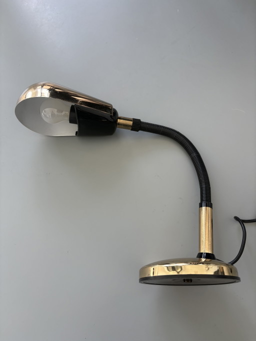 Vintage swan neck pendant lamp