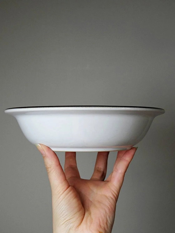 8 ciotole/piatti fondi Denby England in gres vintage anni '80-'90, Stoviglie, Porcellana, Beige (foto 10 di 14)