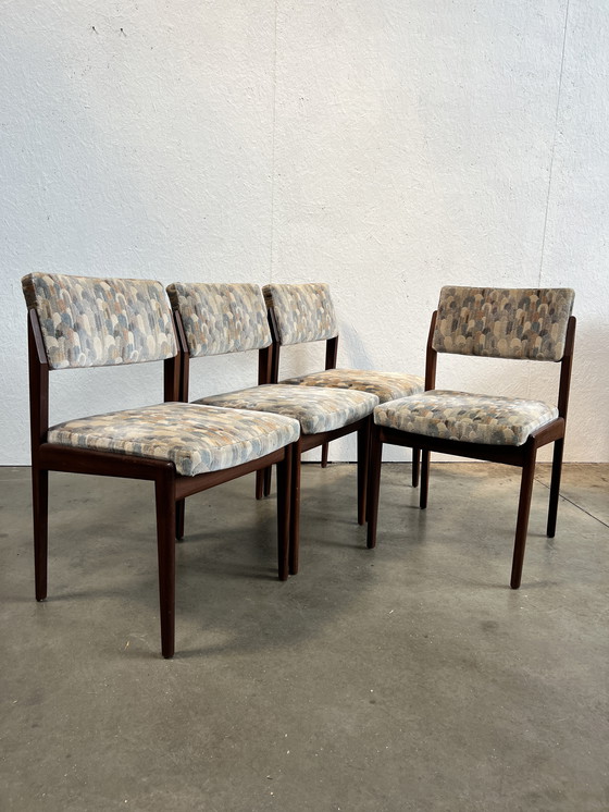 Image 1 of Quatre rares chaises de salle à manger d'époque, modèle 641p, Rudolf Glatzel pour Thonet