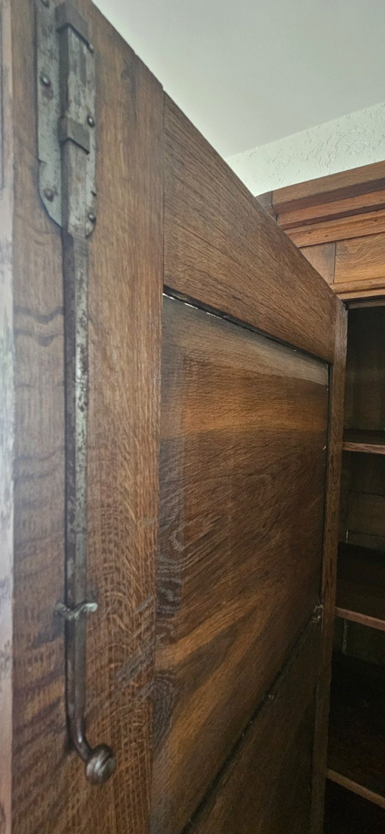 Bellissimo mobile antico in rovere – Mobili contenitori, Metal, Wood (photo 8 of 14)