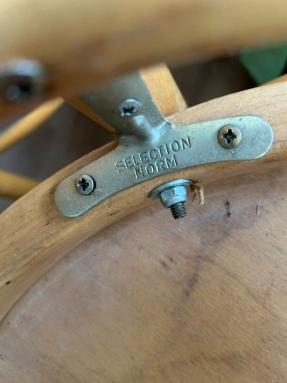 4x Buchenstühle – selection norm, Esszimmerstühle, Wood (photo 2 of 5)