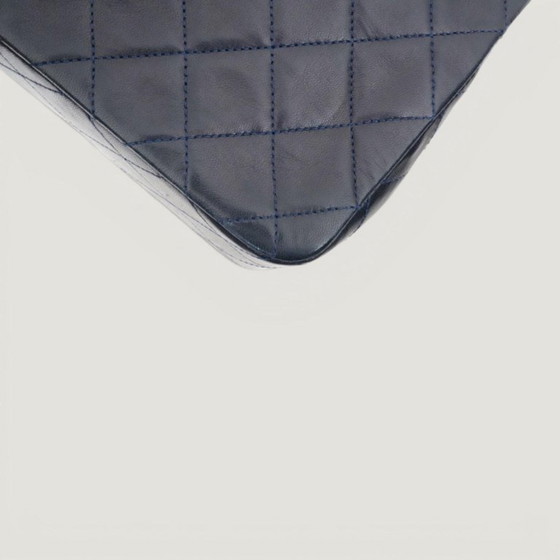 Image 1 of CHANEL FULL FLAP | NAVY BLUE