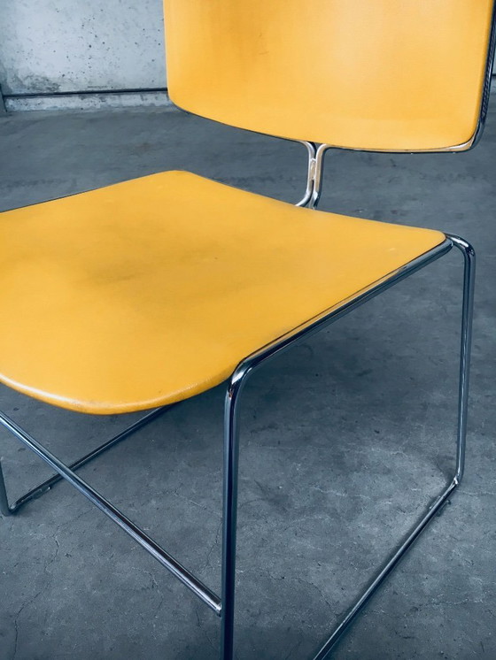 Image 1 of Satz von 8 MAX STACKER Konferenz-/Bürostühlen von Steelcase Strafor, USA 1980er Jahre