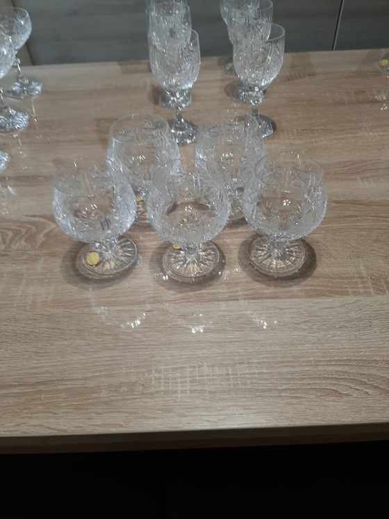 Image 1 of Service de table exclusif de 40 pièces en verre Riedel Austria vintage – cristal au plomb à 24 % (PbO)
