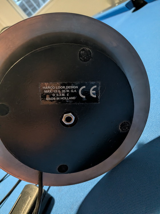 Image 1 of Vintage Harco Loor Tulip Table Lamp 1980s