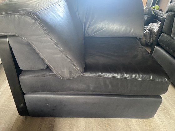 Einzigartiges Modulares Designstück – Modulare Sofas, Leather, Rattan (photo 4 of 5)