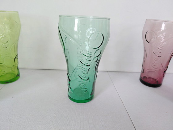 Vintage Coca-Cola McDonald's Glass Set (8 Pieces) – Luminarc – Coca Cola - Mc Donalds - Luminarc (photo 6 of 11)