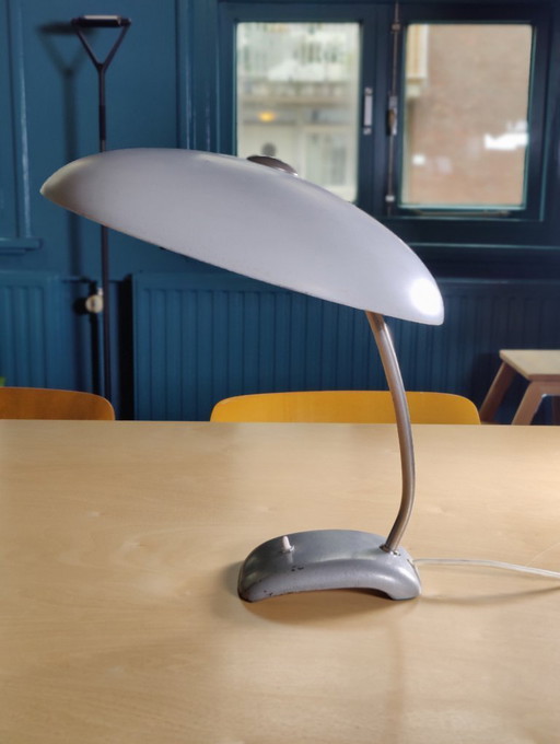 Magnifique lampe de bureau Bauhaus des années 1950, milieu de siècle