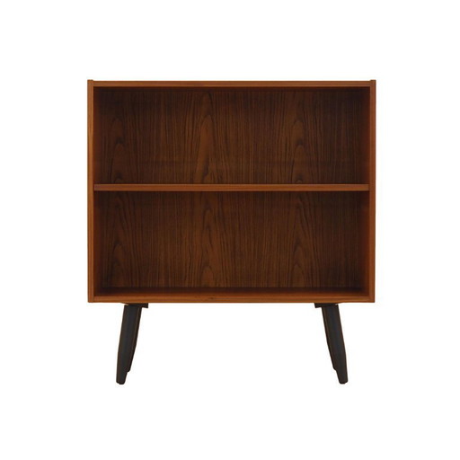 Libreria in teak, design danese, anni '70, realizzata in Danimarca.