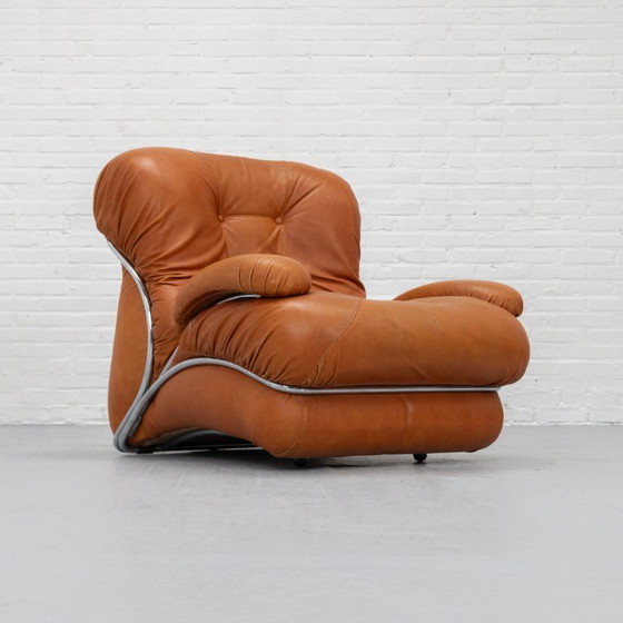 Image 1 of Italiaanse Lounge Fauteuil Corolla I.P.E. '70s