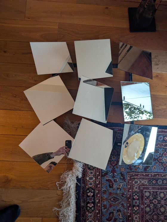 Image 1 of Sculpturale wandspiegel, Tebong (toegeschreven), Nederlands 