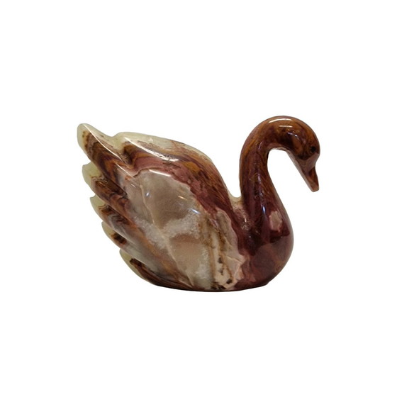 Image 1 of Cigno di marmo d'epoca