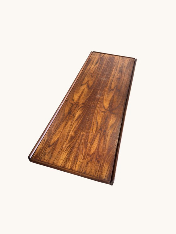 Couchtisch aus Teakholz im Mid-Century-Modern-Stil mit wendbarer Tischplatte – Couchtische, Wood (photo 5 of 11)