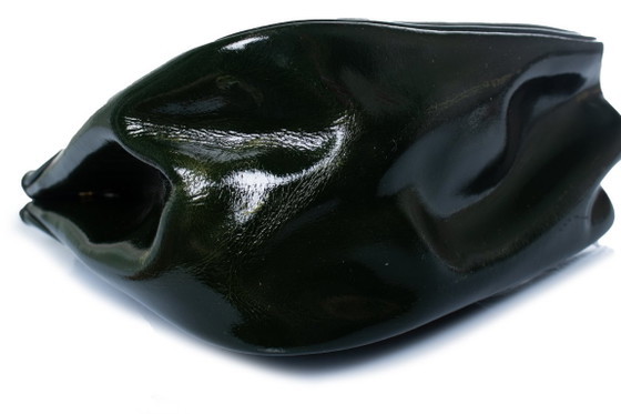 Bolso Longchamp, Roseau verde con asa superior. – Bolsos de mano, Calfskin (photo 7 of 8)