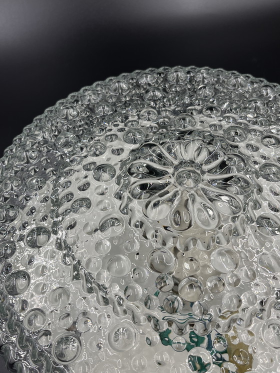 Image 1 of Lampada da soffitto in vetro Helena Tynell per Limburg