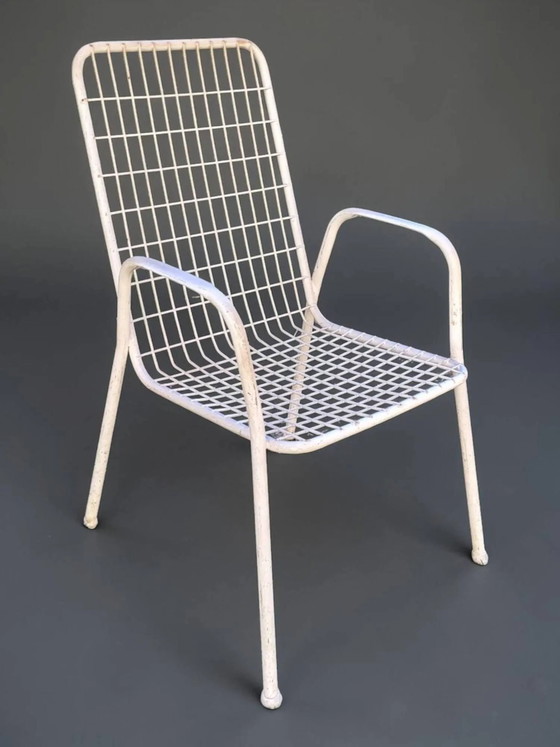 Emu fauteuil model Rio 1970 – Tuinmeubelen, polished steel, Metal (photo 3 of 9)
