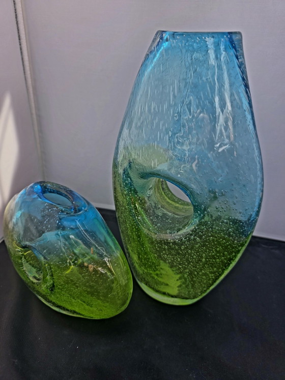 Vintage vase set – Glass (photo 6 of 11)