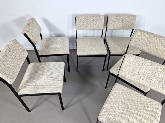 Image 1 of Cees Braakman voor Pastoe | SM07 Stoelen | Set van 6