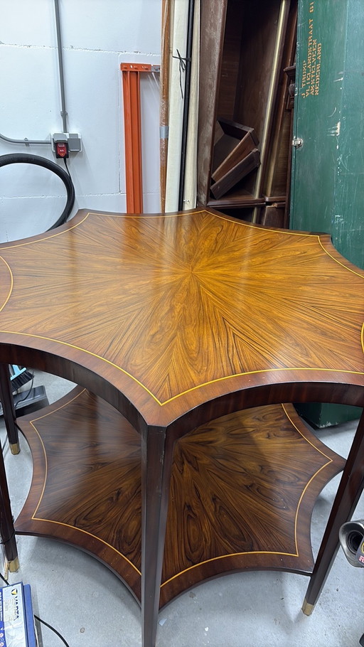 Jansen Furniture Table - Mahogany | 140 x 140 x 90 cm