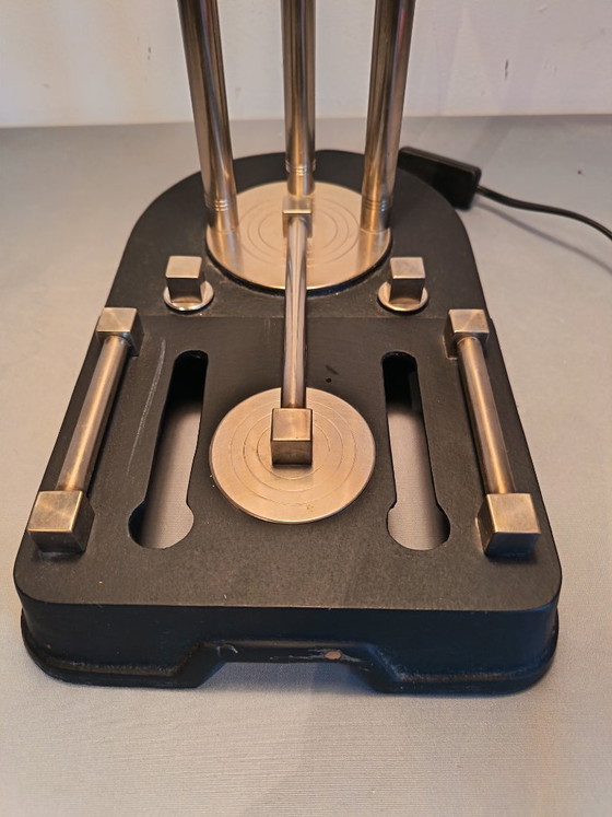 Image 1 of Lampe de table Bauhaus, prototype - Londres 1931. Design de Marcel Breuer ?