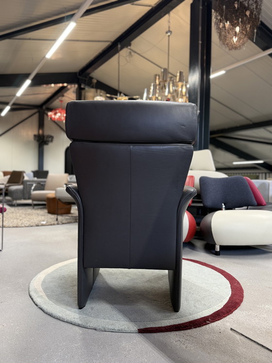 Image 1 of 2 Jori Aqua Fauteuils Grijs Leer