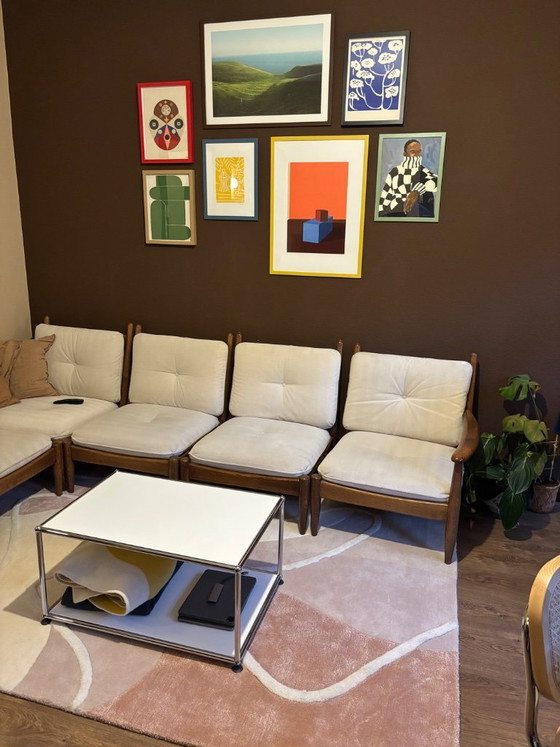 Image 1 of Stunning Mid-Century Modular Sofa Set — 5 Pieces, 1960s/70s