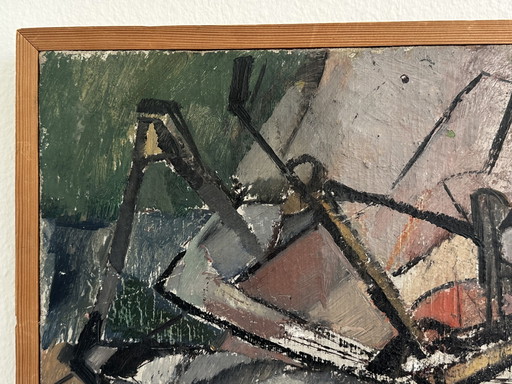 Ingvar Engdahl Painting – schilderijen tekeningen, Canvas (photo 2 of 6)