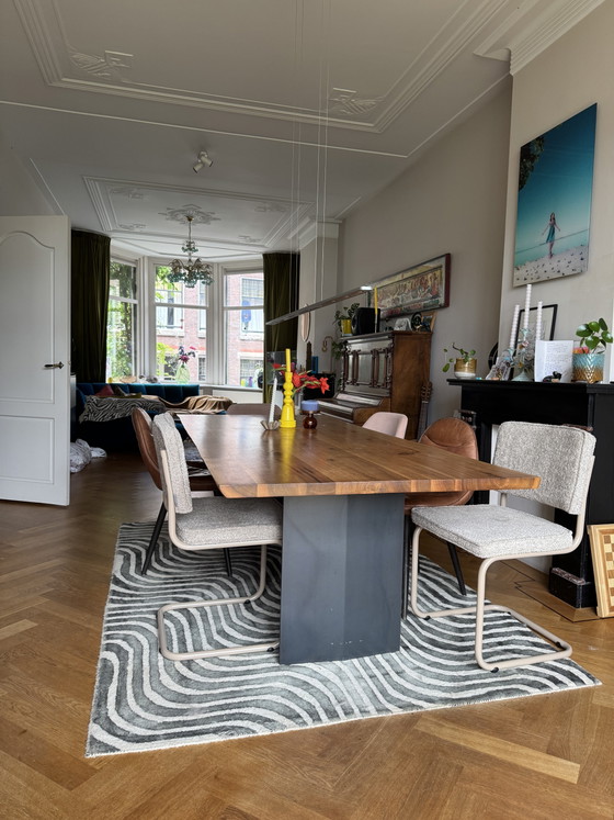 Image 1 of Solid cherry wood table 220x100