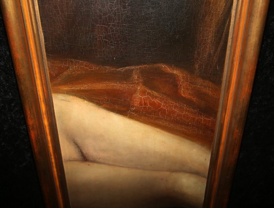 Image 1 of Bernard, Emile Henri - Nu - Oil on hardboard - Unique