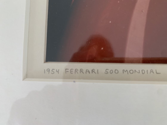 Image 1 of Tekening van Ferrari mondial 1954