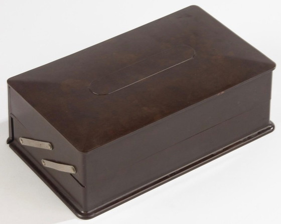 Image 1 of Bakelieten juwelen- of naaidoosje, Vintage.