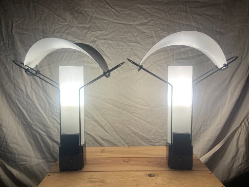 Palio Table Lamp by Perry A. King & Santiago Miranda for Arteluce, 1985