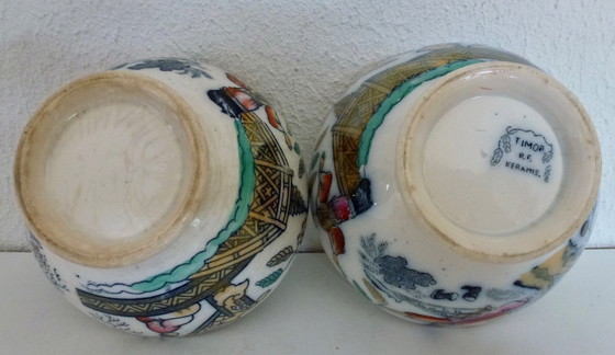 Image 1 of Jarra, posavasos y 2 enjuagues Timor Regout