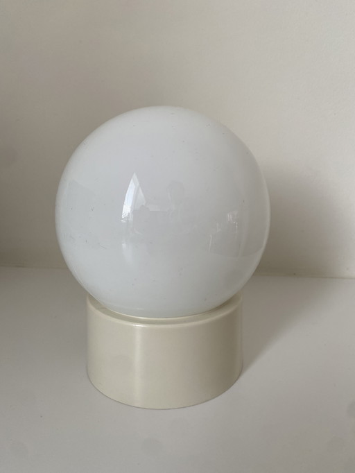 Lampada da soffitto vintage a globo - lampada da parete - vetro smerigliato