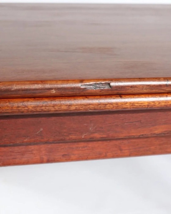 Image 1 of Vintage teak coffee table extendable dining table Danish design