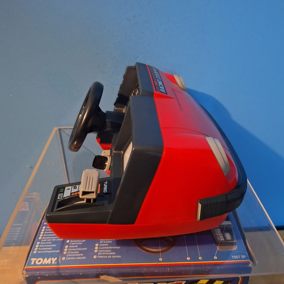 Image 1 of Tomy Racing Cockpit 80s analog arcade game