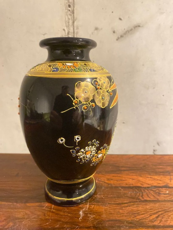 Image 1 of Japanese decorative vase - export work 20th century.